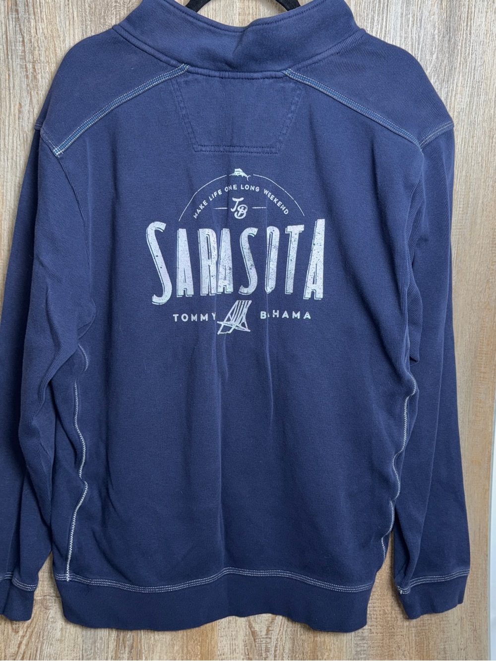 Tommy Bahama Navy 'Sarasota' Graphic Pullover